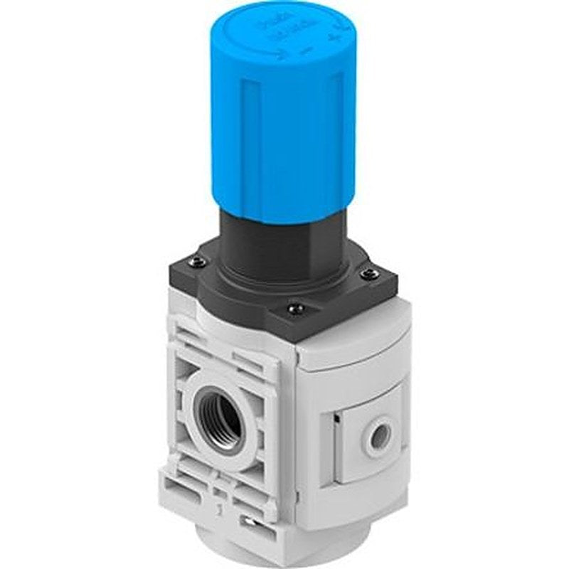 Festo 1/2 in G Regulator - 10 bar, MS6-LR-1/2-D6-A8-F1A-B 6000L/min MS6