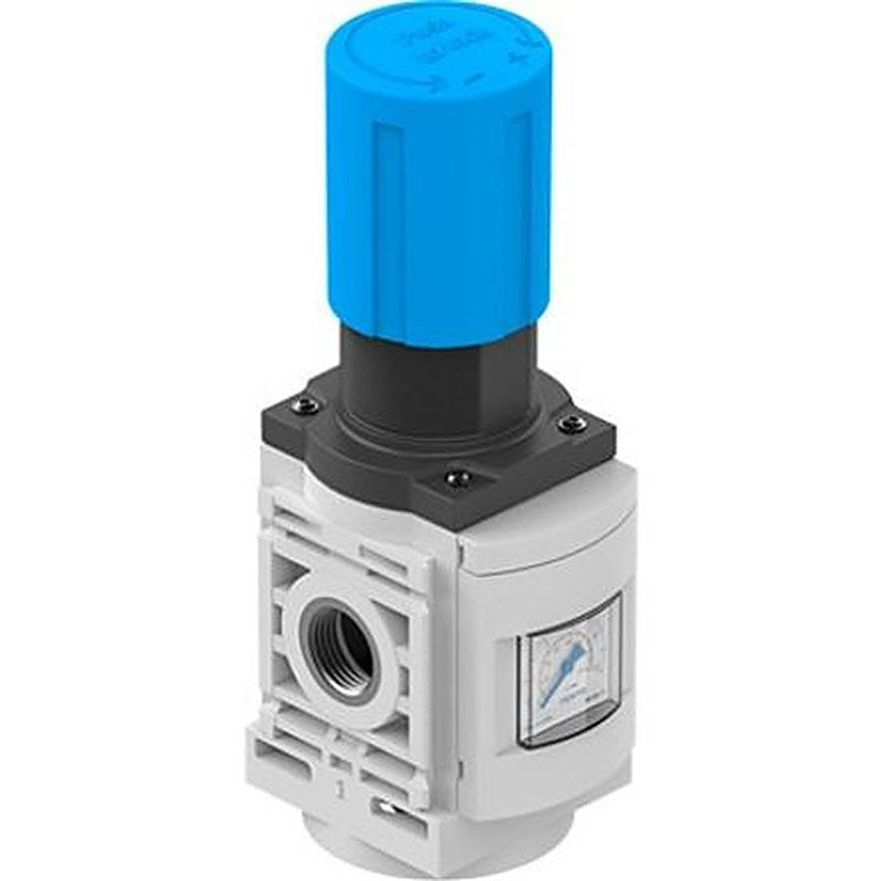 Festo 1/2 in G Regulator - 11 bar, MS6-LR-1/2-D6-AG-MPA-F1A-B 6000L/min MS6