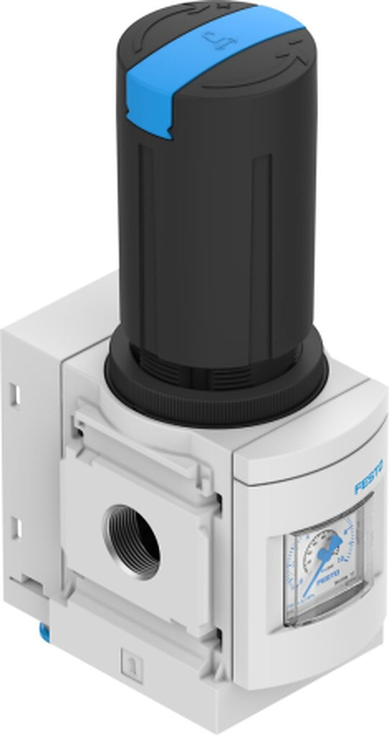 Festo MS Series Pneumatic Regulator G 1/2 Pneumatic G G