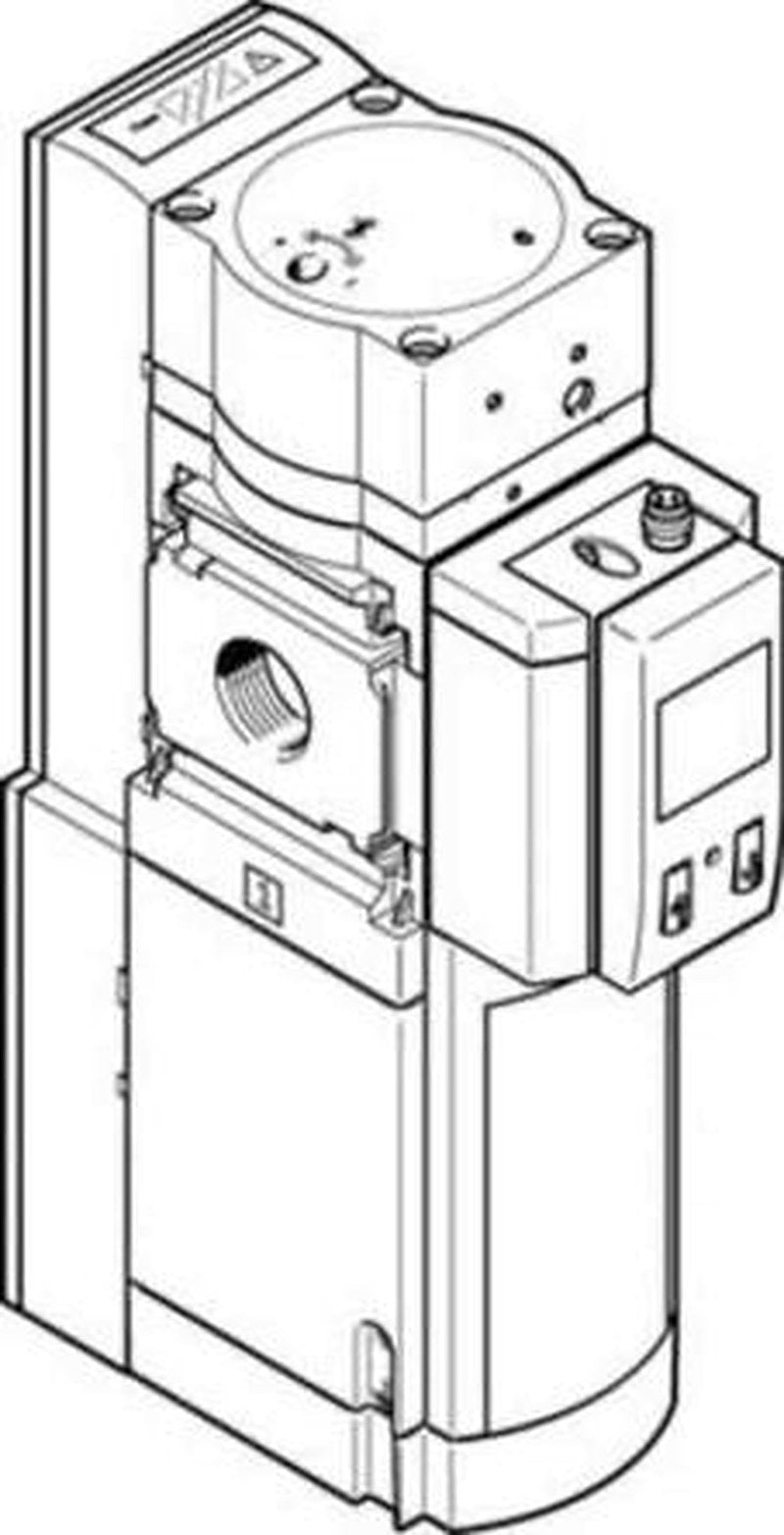 Festo Pneumatic Soft Start Valve, 4300 L/min G 1/2 Female 10 bar