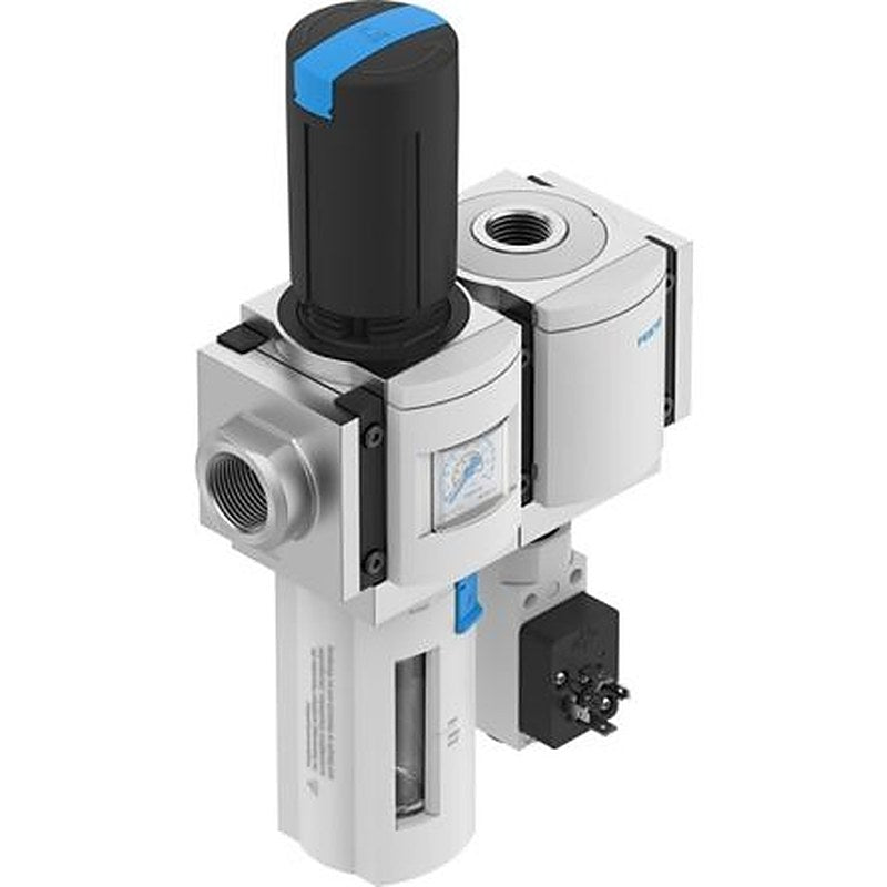 Festo MS Filter Regulator, 40 μm, G1/2 in, Manual, 20 bar, 8233042