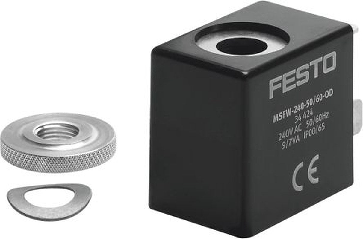 Festo Series MSFW 110V ac Replacement Solenoid Coil Solenoid Valve Coil