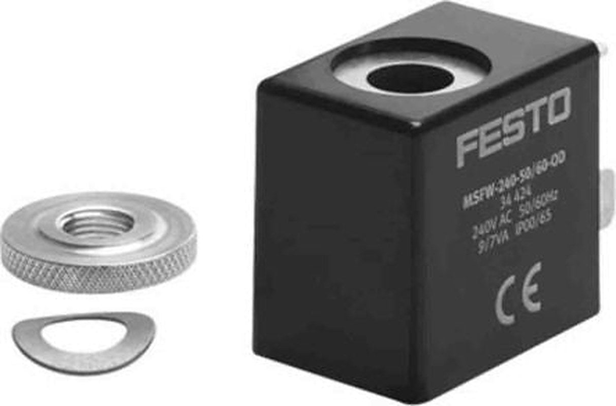 Festo Series MSFW 24V ac Replacement Solenoid Coil Solenoid Valve Coil