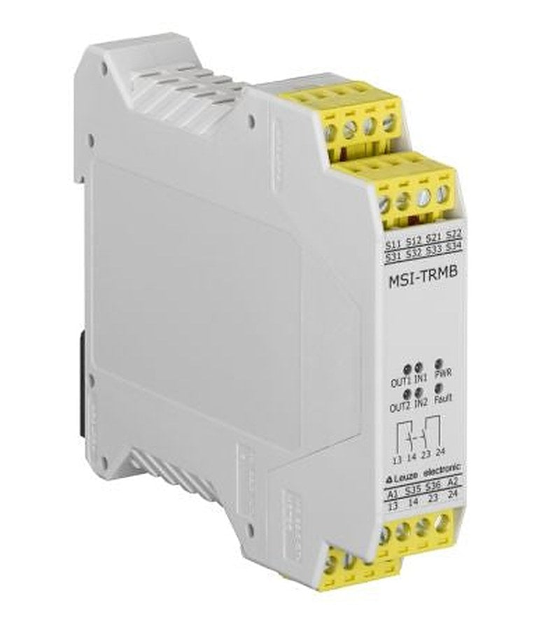 Leuze MSI-TRM Safety Relay, 2 Safety Contacts