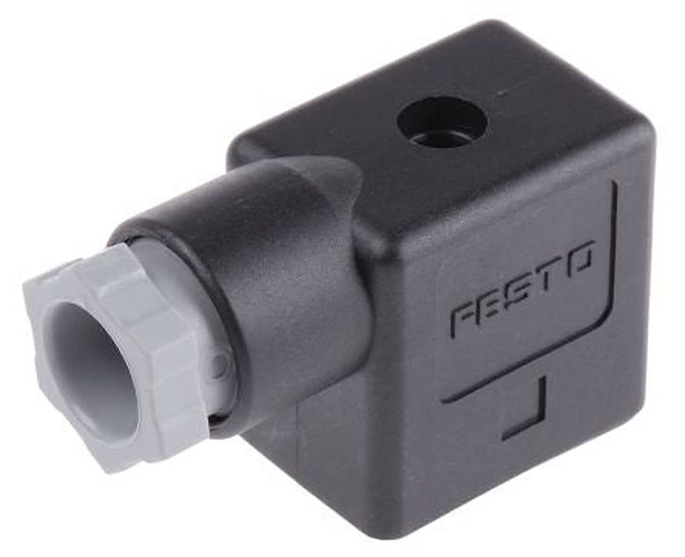 Festo MSSD 3 DIN 43650 B Solenoid Connector Female, 250V Voltage