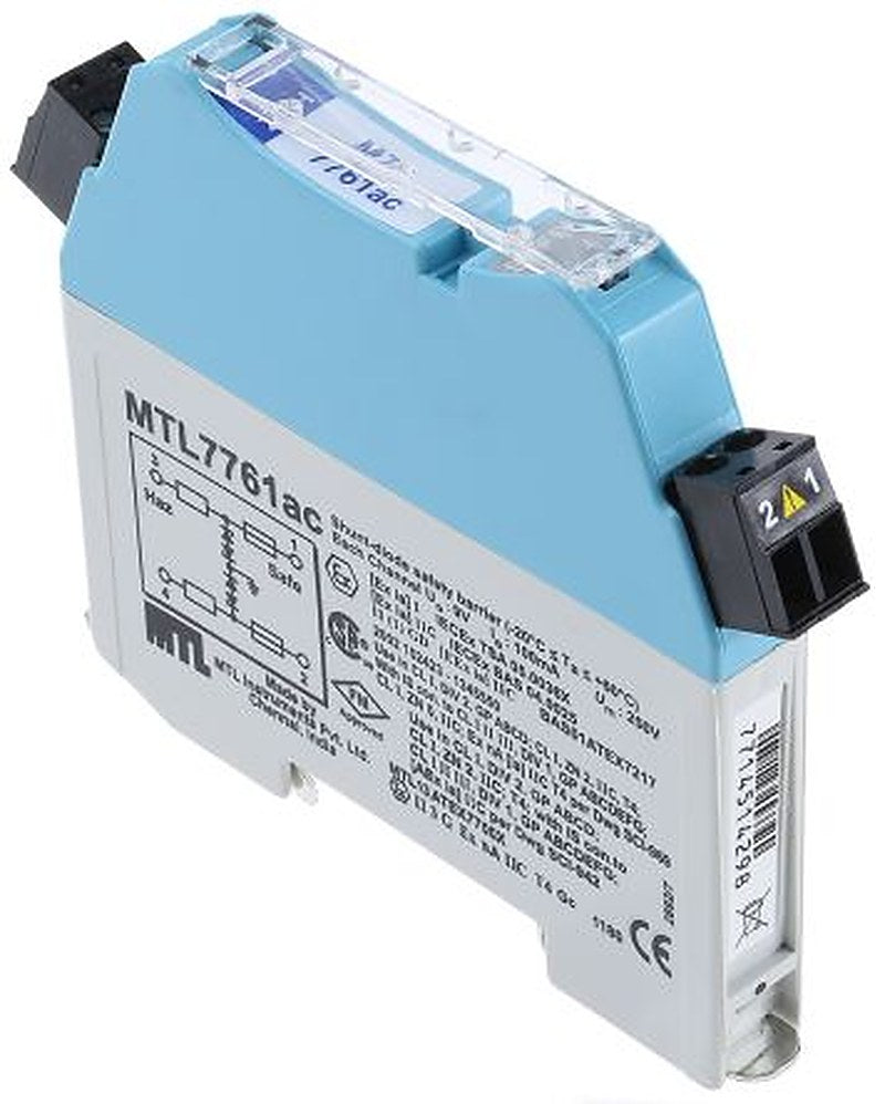 Eaton 2 Channel Zener Barrier, ATEX