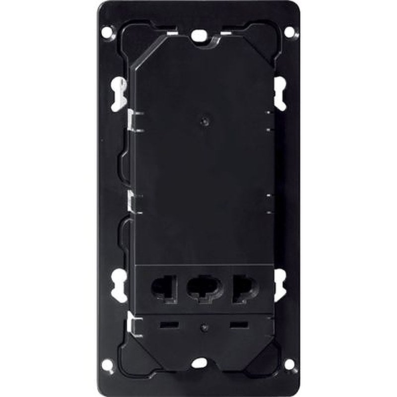 Schneider Electric D-Life Black Plug Socket