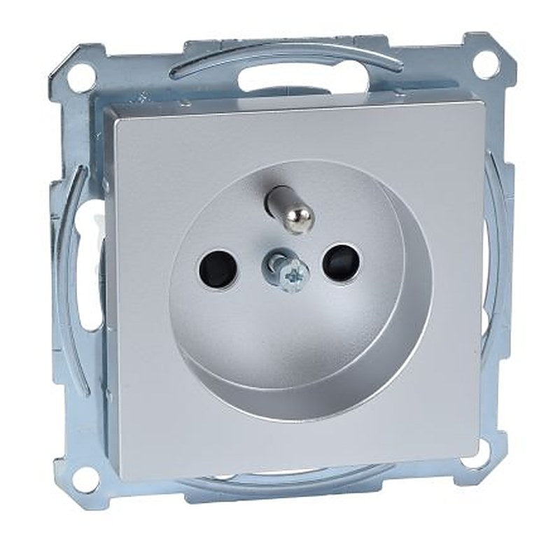 Schneider Electric Grey, 1 Gang, System M