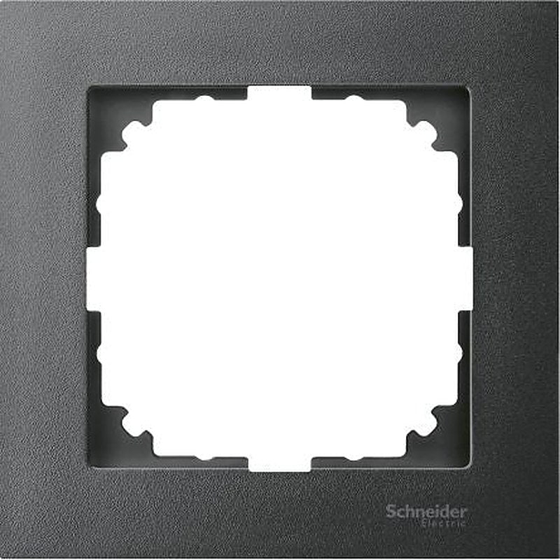 Schneider Electric Black, 1 Gang, System M