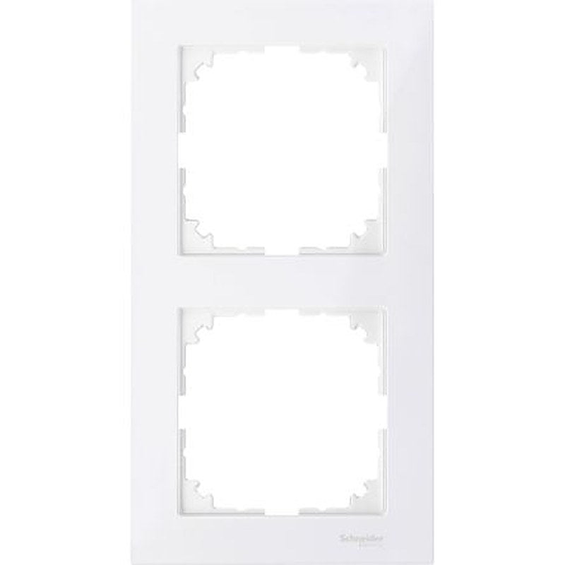Schneider Electric White 2 Gang Frame
