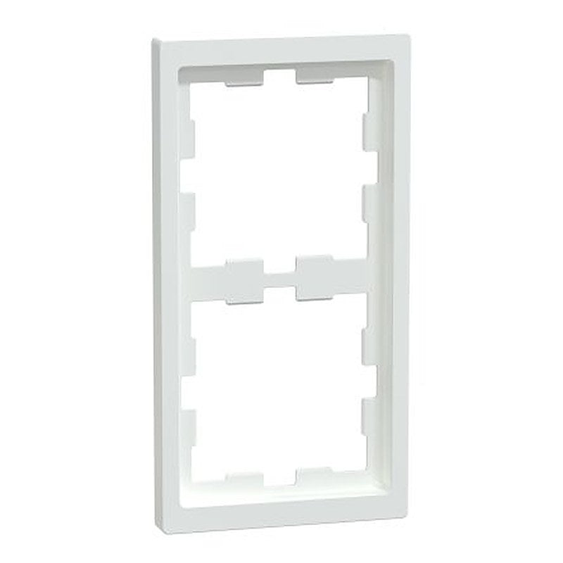 Schneider Electric White, 2 Gang, D-Life