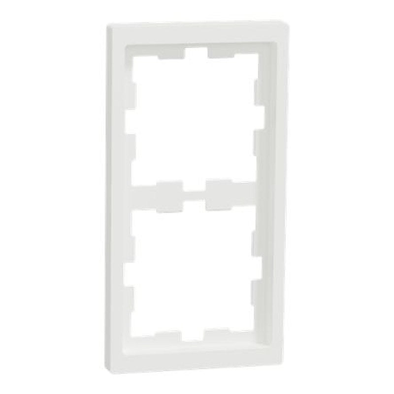 Schneider Electric White 2 Gang Frame