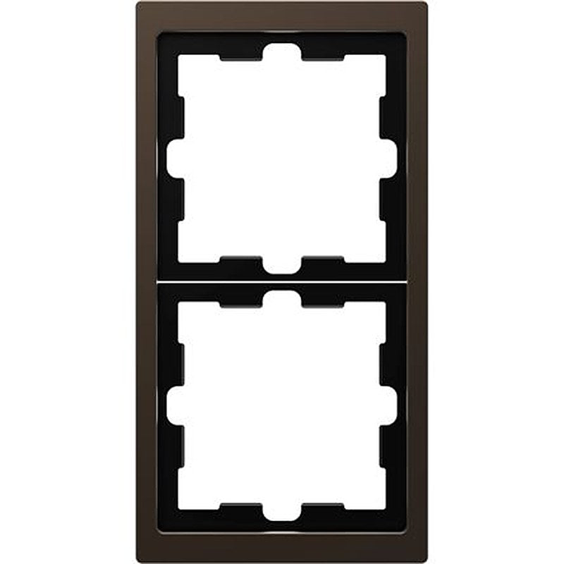 Schneider Electric Brown 2 Gang Light Switch Cover