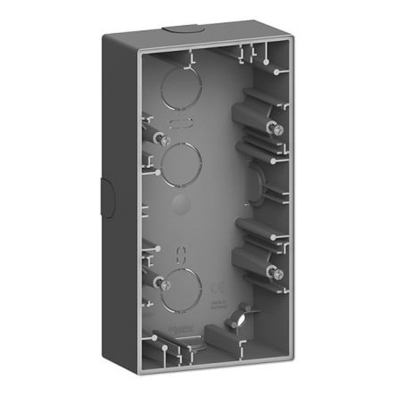 Schneider Electric D-Life Grey ABS Back Box Mounting Frame, Surface Mount, 1 Gangs