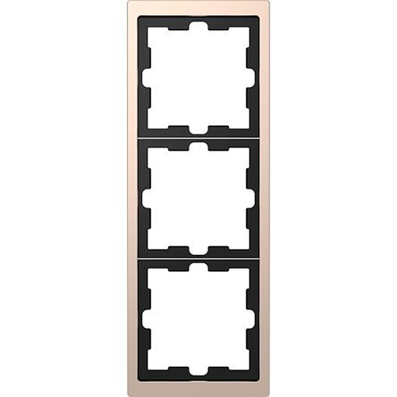 Schneider Electric Yellow 3 Gang Light Switch Cover