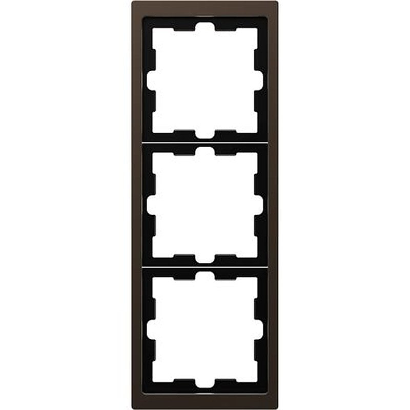Schneider Electric Brown 3 Gang Light Switch Cover