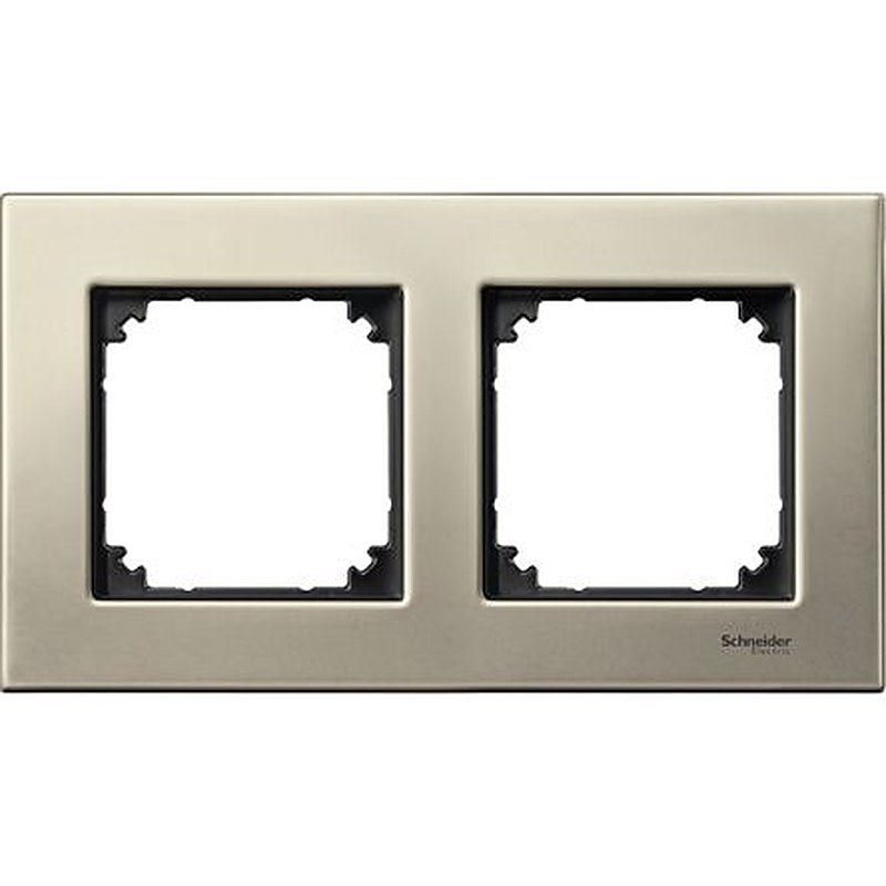 Schneider Electric Brown 2 Gang Light Switch Cover