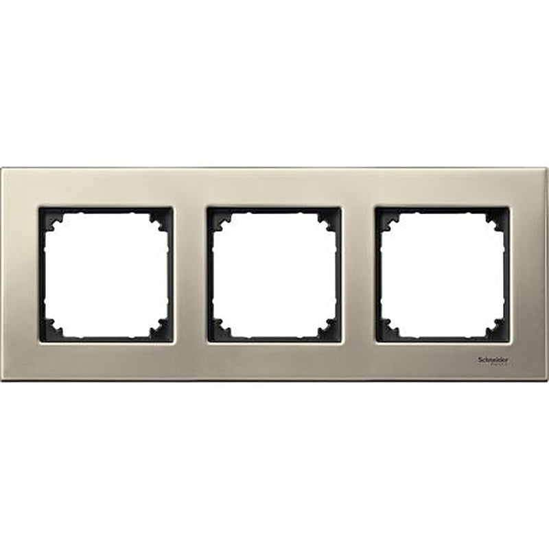 Schneider Electric Brown 3 Gang Light Switch Cover