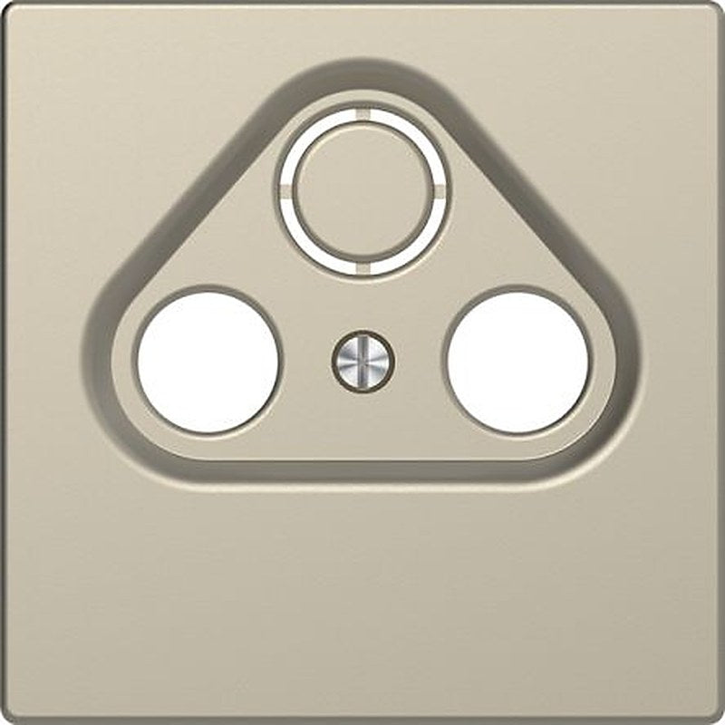 Schneider Electric Brown 2 Gang Cover Plate