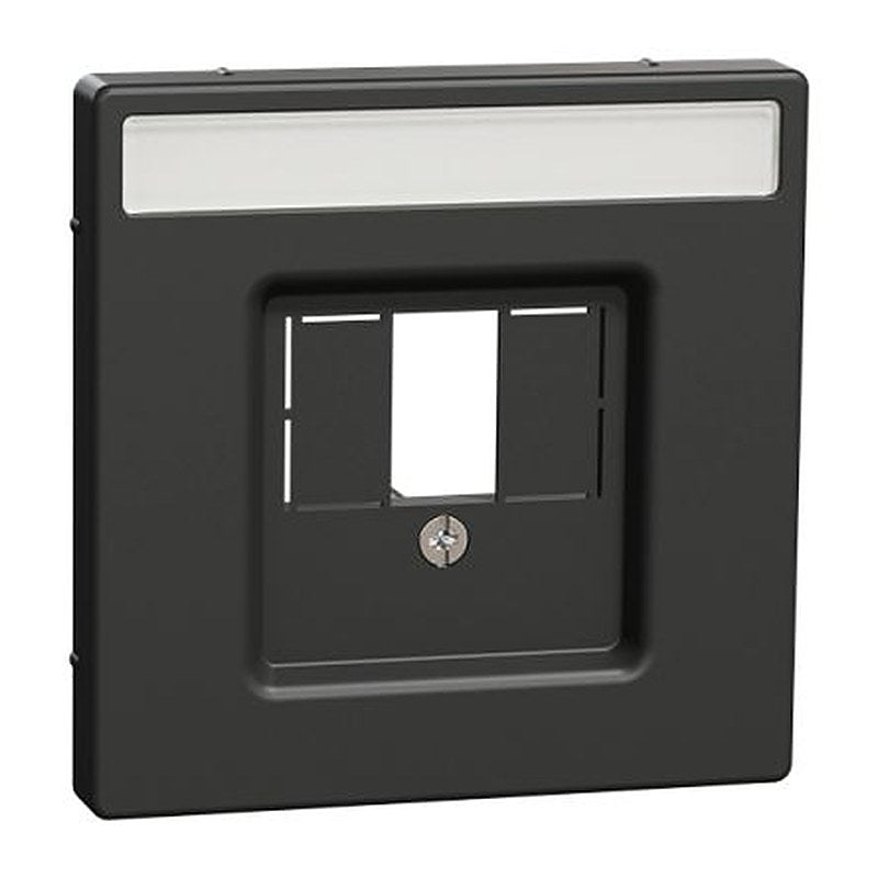 Schneider Electric Anthracite 1 Gang Cover Plate