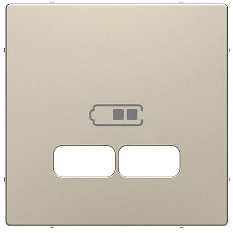 Schneider Electric Brown 2 Gang Cover Plate