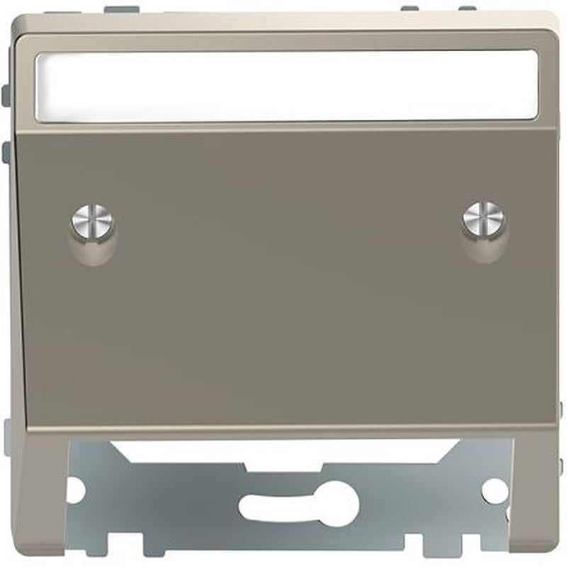 Schneider Electric Nickel 1 Gang Cover Plate