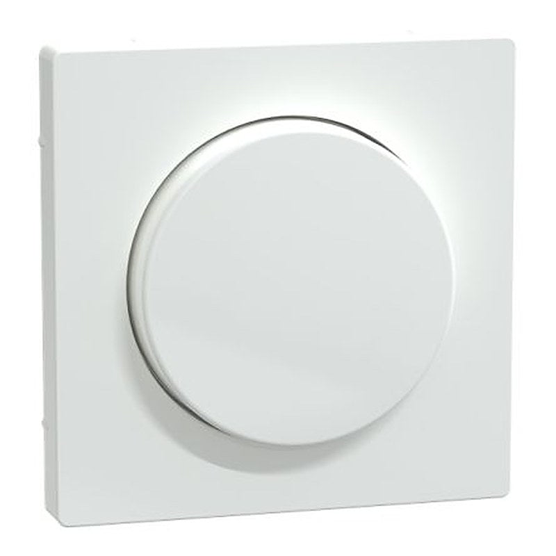 Schneider Electric White 1 Gang Cover Plate Thermoplastic Cover Plate