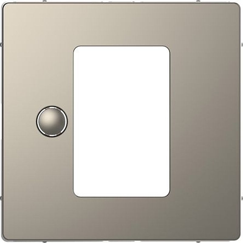 Schneider Electric Nickel 1 Gang Cover Plate
