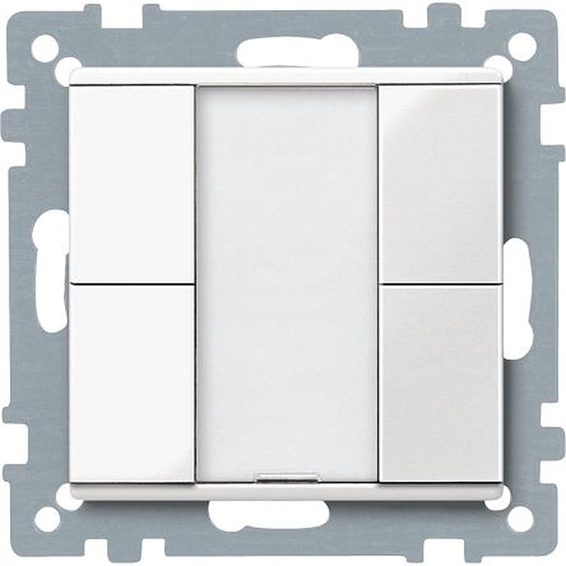 Schneider Electric KNX Series Push Button Switch, Panel, White LED, IP20