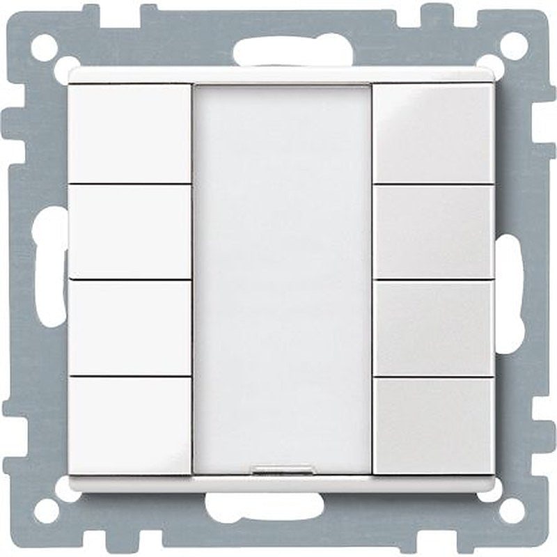 Schneider Electric KNX Series Push Button Switch, Panel, 22 mm Cutout, White LED, IP20