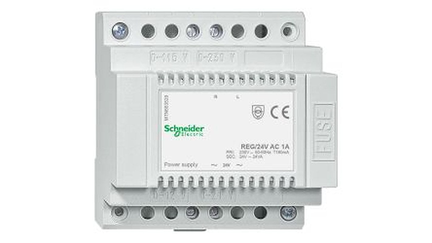 Schneider Electric KNX Power Supply DIN Rail Power Supply 253V ac AC Input 24V, 1 A Output 24 W