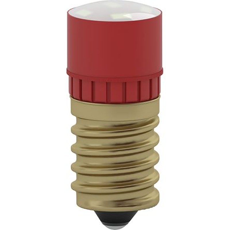 Schneider Electric Mureva Styl E14 LED Bulbs, Red, Bulb shape