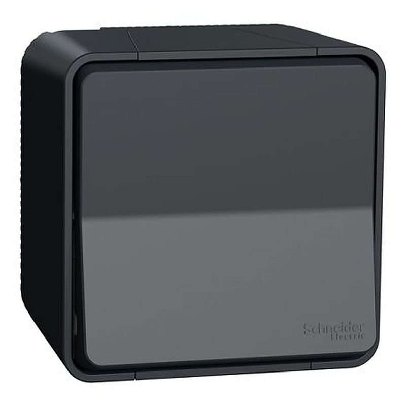 Schneider Electric Grey, 1 Way Electromechanical, Mureva Styl