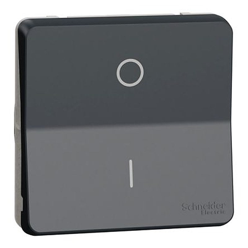 Schneider Electric Grey, 1 Way Electromechanical, Mureva Styl