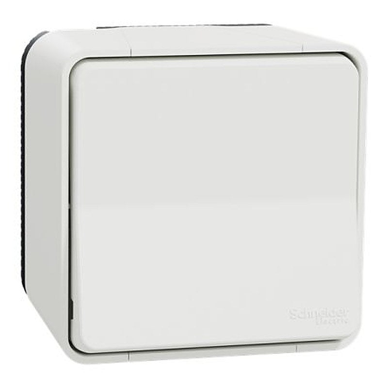 Schneider Electric Mureva Styl Series Push Button Switch, Surface, IP55 250 V ac