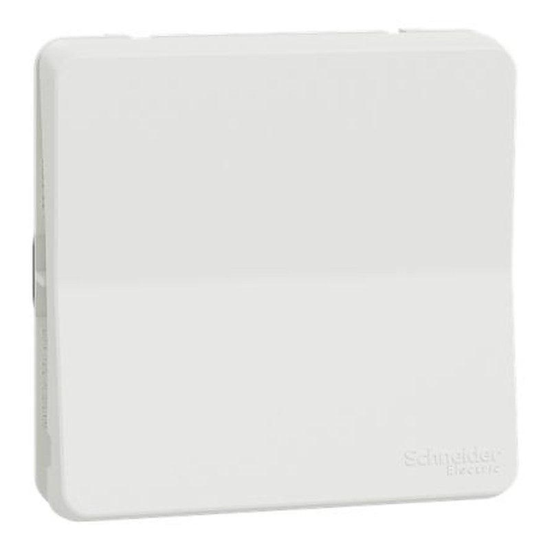 Schneider Electric White Push Button, Mureva Styl