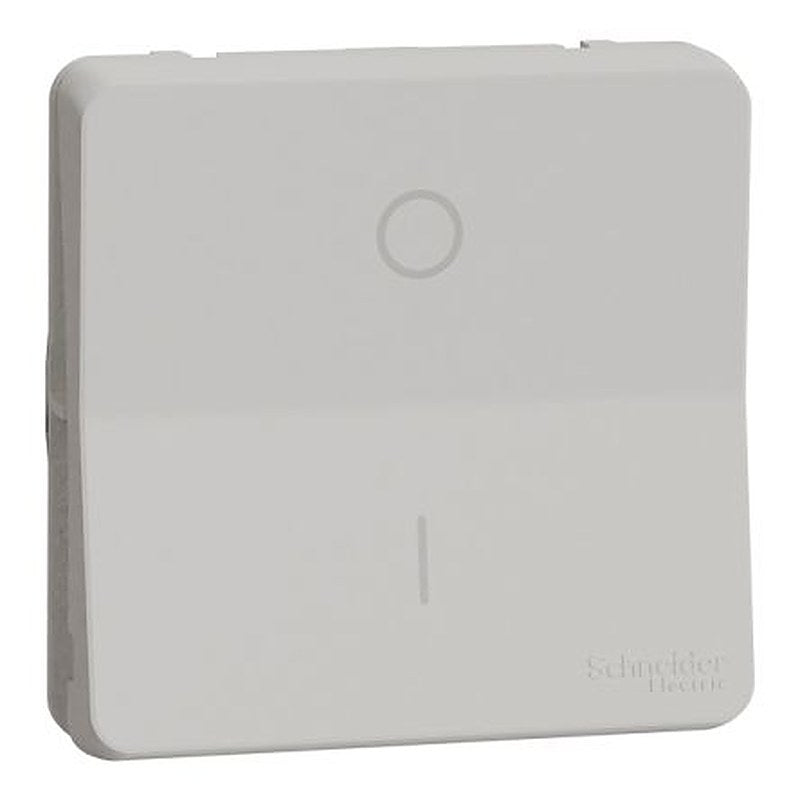 Schneider Electric White, 1 Way Electromechanical, Mureva Styl