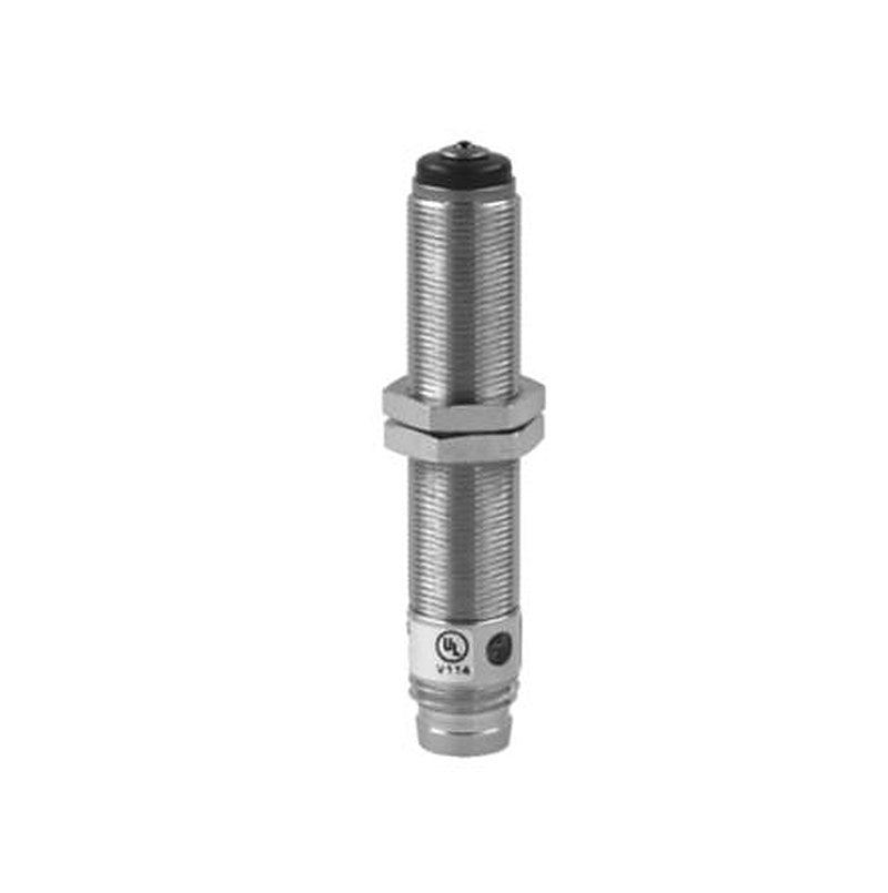 Baumer Barrel Nickel Plated Brass PNP 1.2 mm 250 Hz Precision Position Switch, 0.05A, Cable, IP67 40 mm 8mm