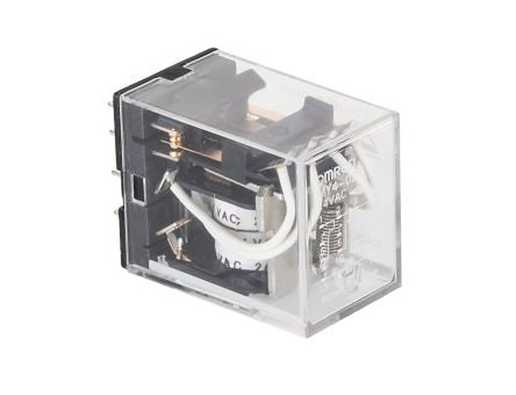 Omron Power Relay, 24V ac Coil, 3A Switching Current, 4PDT