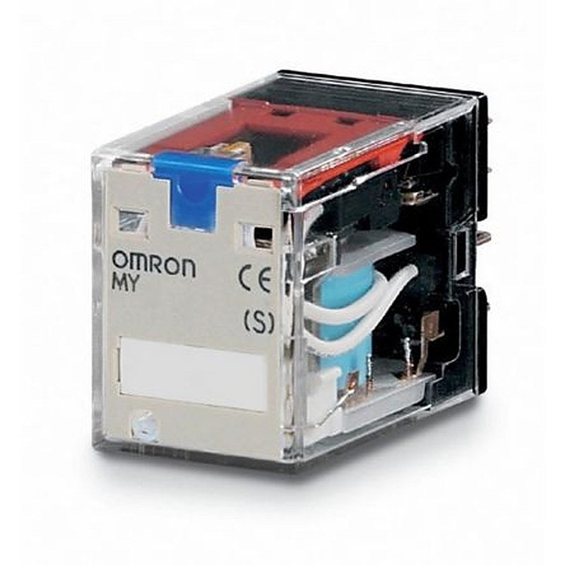 Omron Plug-in, Plug-in Power Relay, 24V dc Coil, 5A, 4PDT