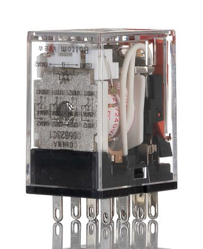 Omron Power Relay, 220V ac, 240 V ac Coil, 6A Switching Current, 4PDT