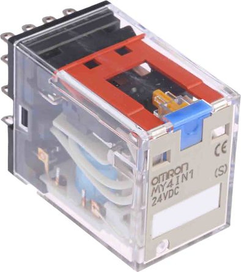 Omron Power Relay, 24V dc Coil, 5A Switching Current, 4PDT