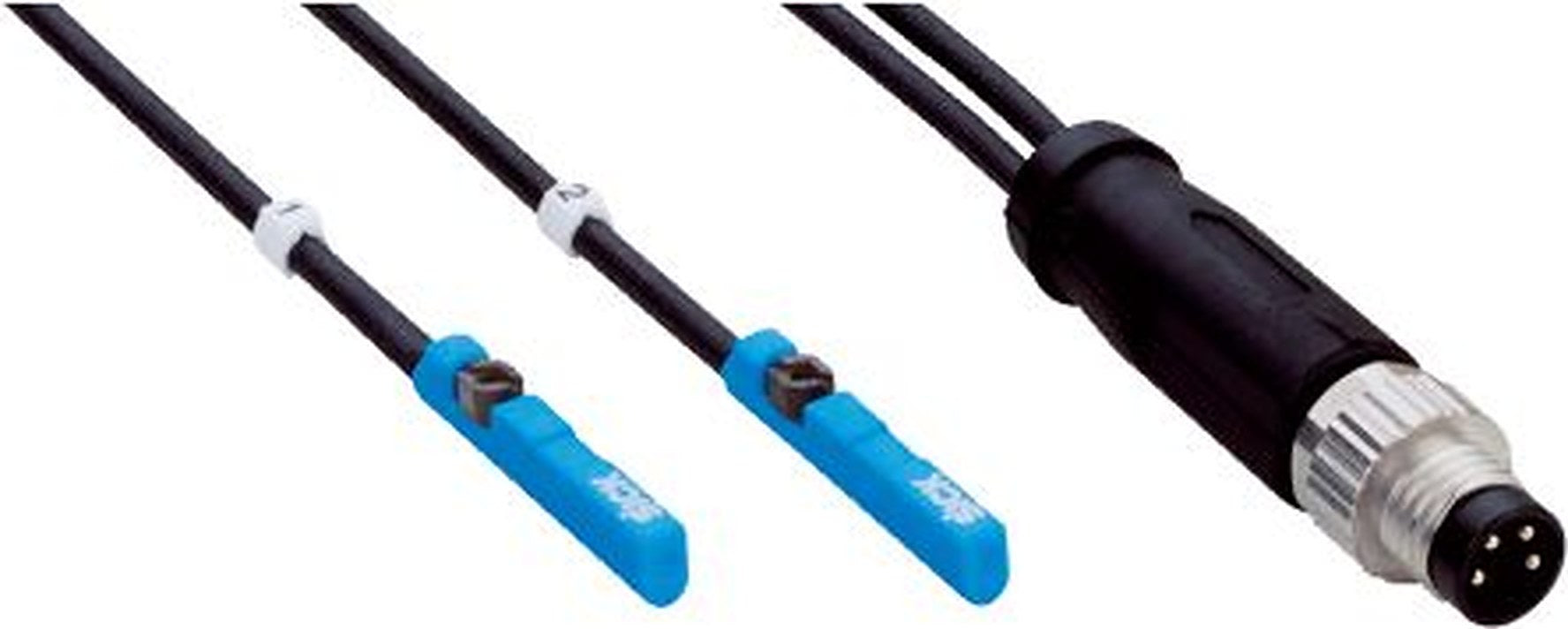 SICK Cable with Connector M8 Pneumatic Cylinder Sensor, IP68 30V dc, MZC1 LED Indicator