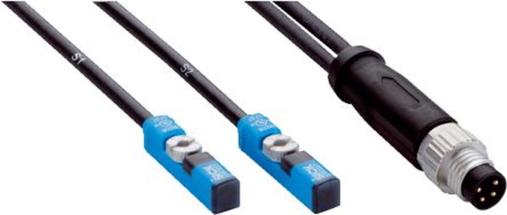 SICK Cable with Connector M8 Pneumatic Cylinder Sensor, IP68 30V dc, MZT8 LED Indicator