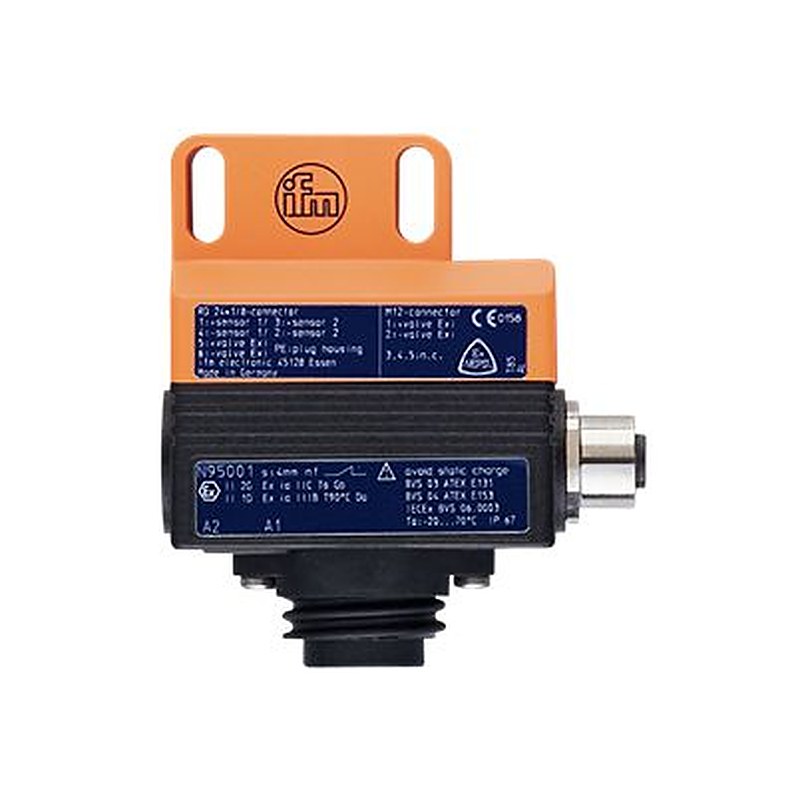 ifm electronic N95001 Rectangular Inductive Proximity Sensor, M12 x 1 NAMUR N95 28V 4 mm 28 V dc 5mA