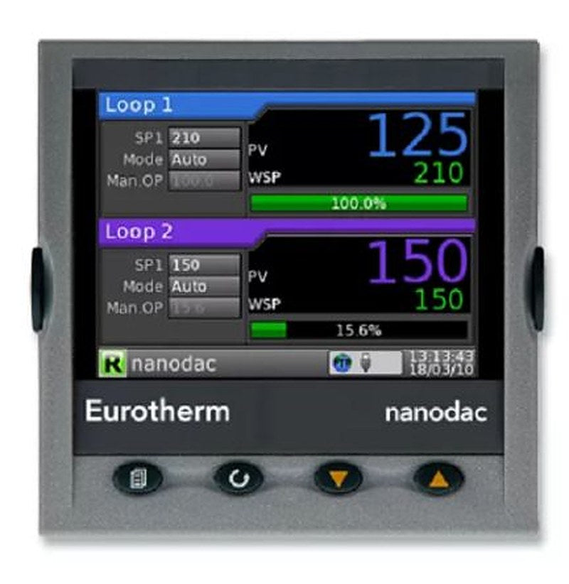 Eurotherm 3-Channel Graphical Graphic Recorder Resistance, Temperature, Voltage, Current, Millivolt