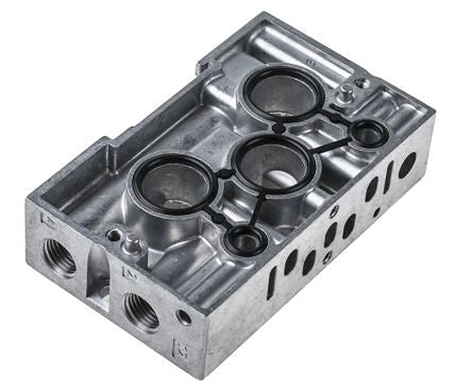 Festo NAW series 2 station G Sub-Base for use with VSPA Pneumatic Valves, Solenoid Valves, 161102