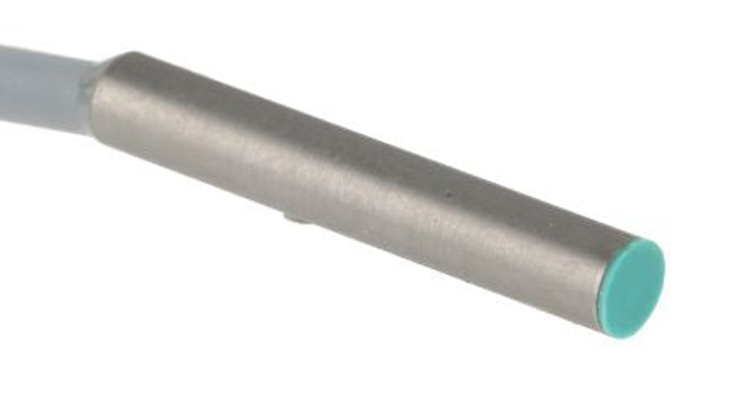 Pepperl + Fuchs NBB0,8-4M25-E0 Threaded Barrel Inductive Proximity Sensor, M3 NPN NBB 3V 0.8 mm 30 V dc 100mA