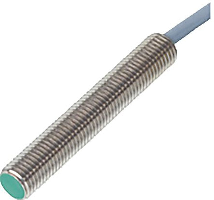 Pepperl + Fuchs NBB2-8GM50-A2 Threaded Barrel Inductive Proximity Sensor, M8 x 1 PNP 3V 2 mm 30 V dc 100mA