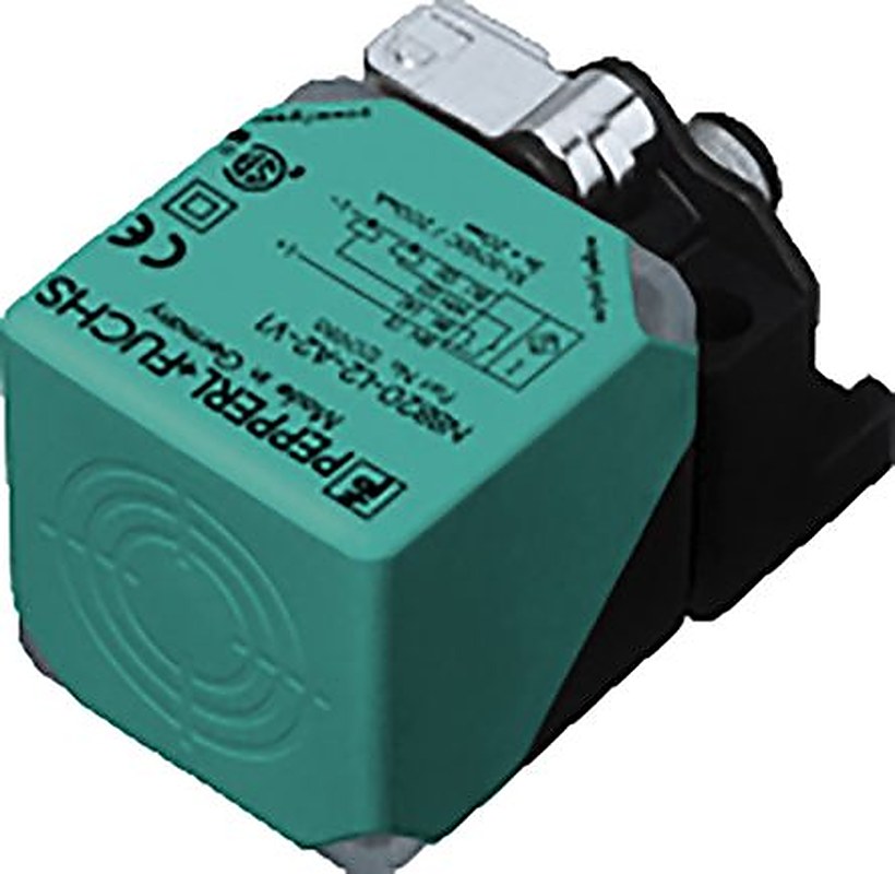 Pepperl + Fuchs NBB20-L2-A2-V1-M Block Inductive Proximity Sensor, M12 x 1 PNP 60V 20 mm 60 V dc 200mA